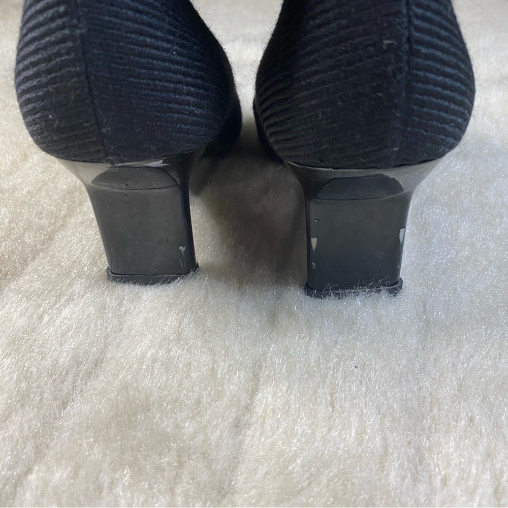 DI Sandro Supreme Animal Print Black Square Toed Boot - Picture 9 of 11